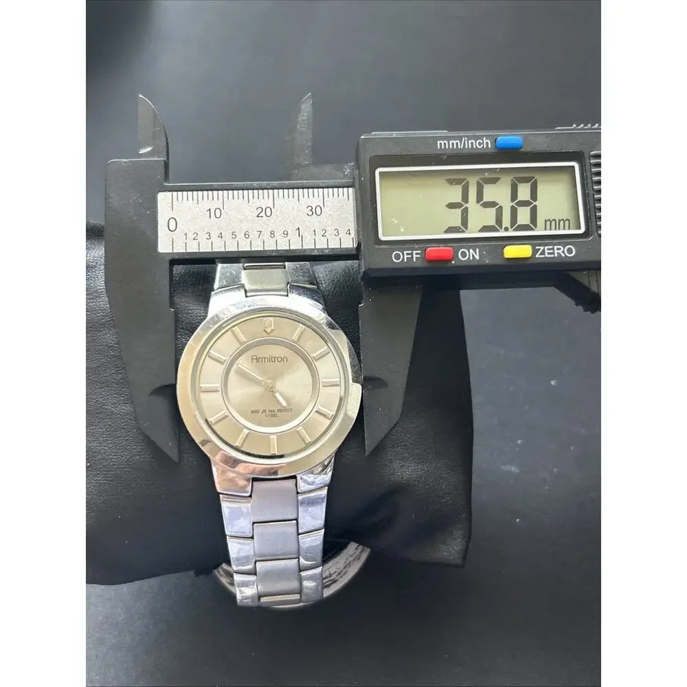 Armitron Silver Tone Quartz Watch